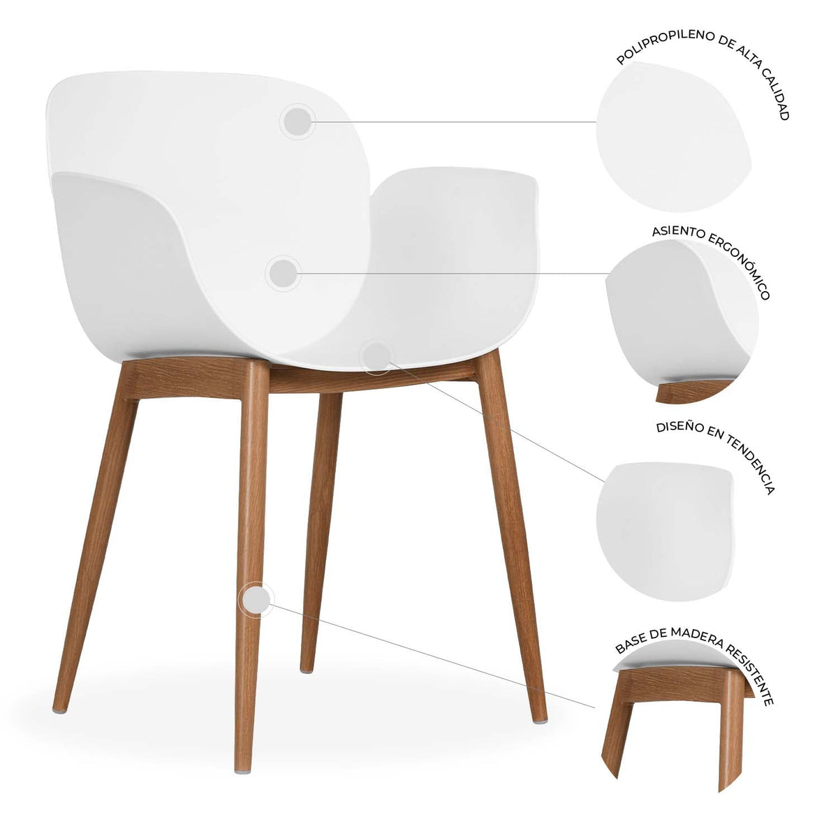 Silla Hogar Mantova 831