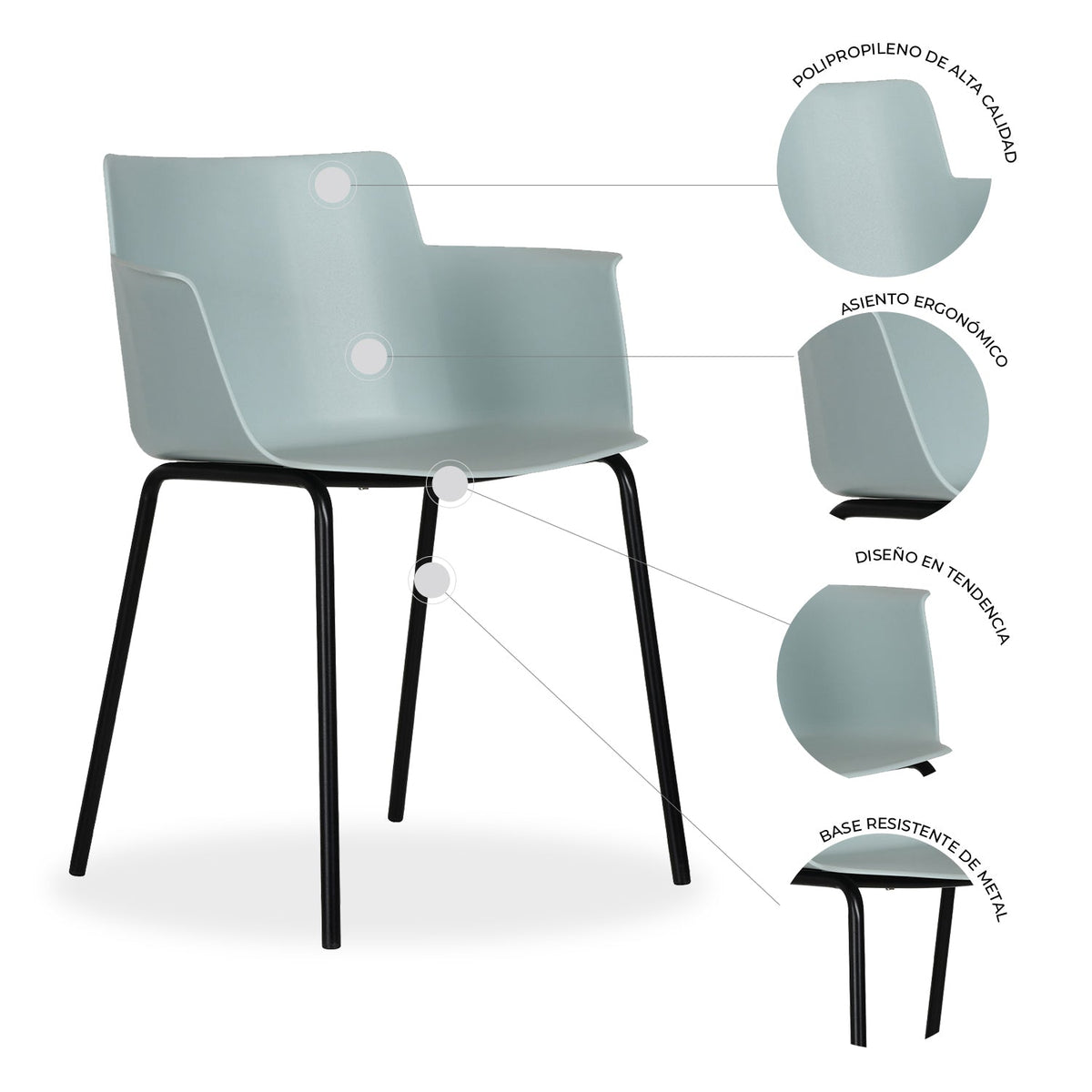 Silla Hogar Potenza 822