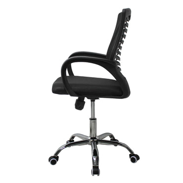 Silla Secretarial JM-108 Mesh Negro