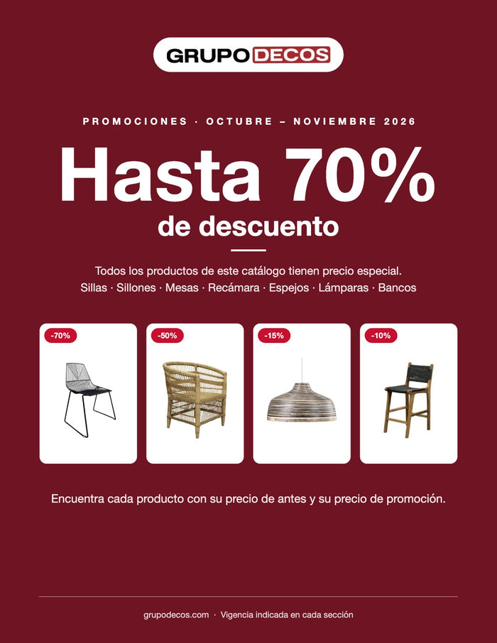 Catálogo de promociones Grupo Decos