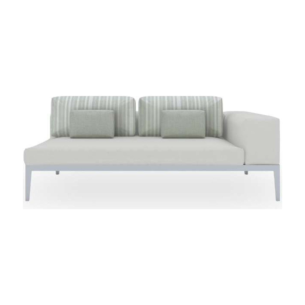 Bacalar Deluxe loveseat esquinero izquierdo