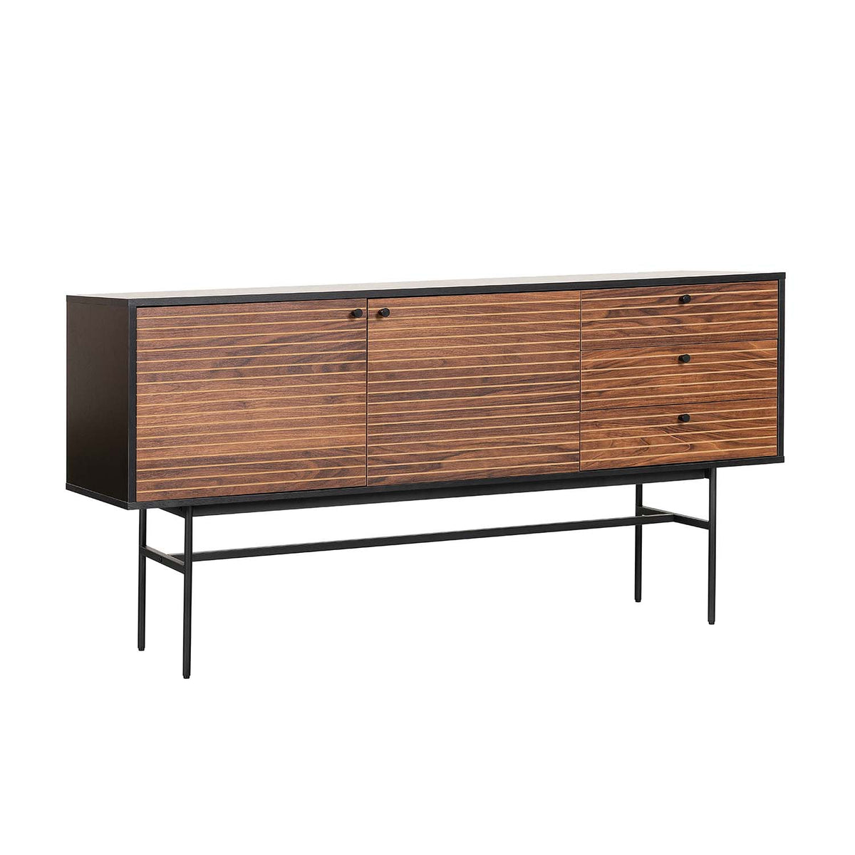 Credenza Piamonte 160X40 Negro