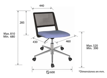 Revolution silla alta
