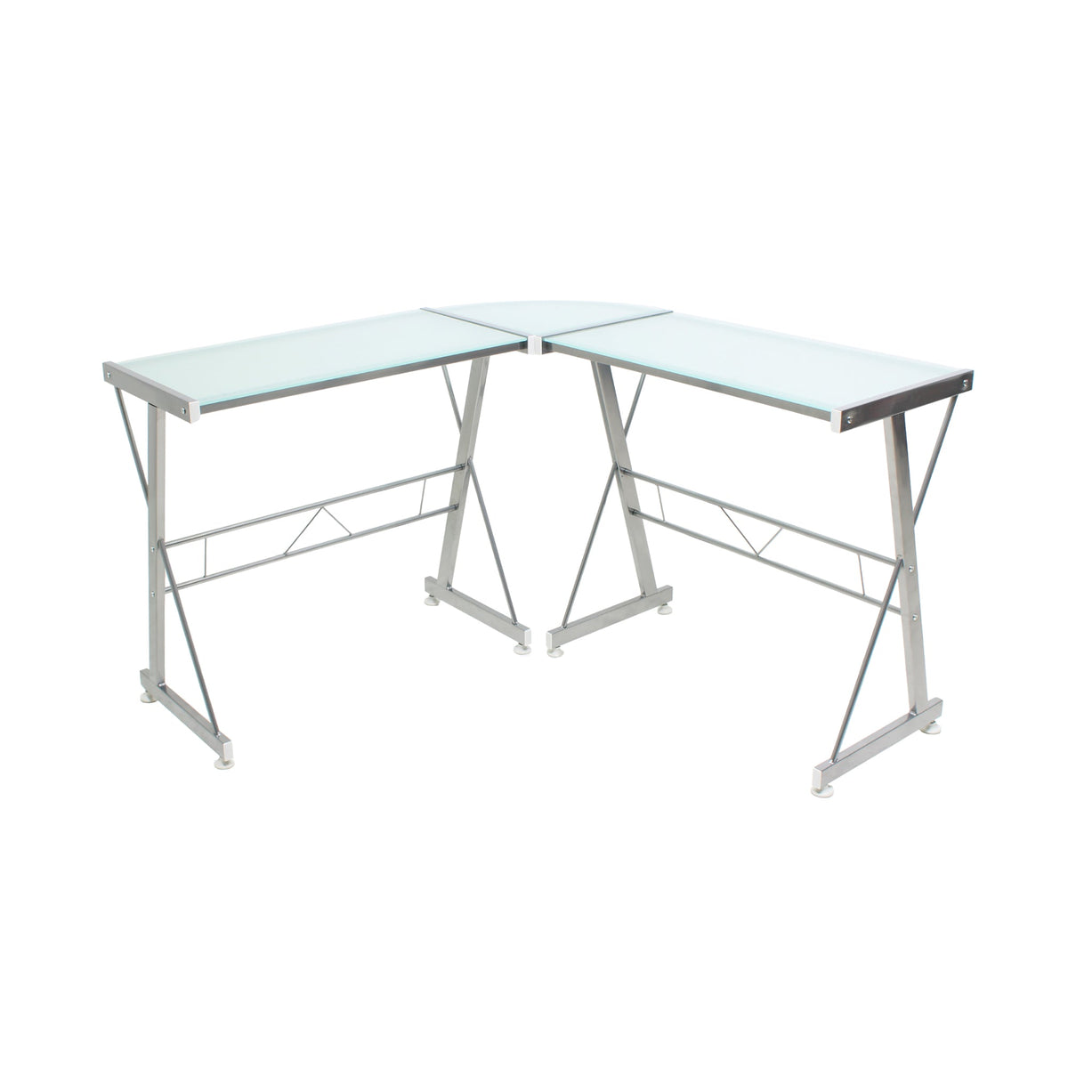 Escritorio JM-909GE Cristal Esmerilado
