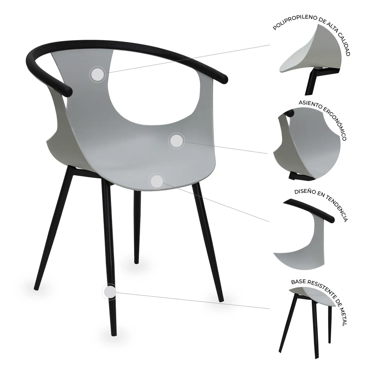 Silla Hogar Catanzaro MOB-1676