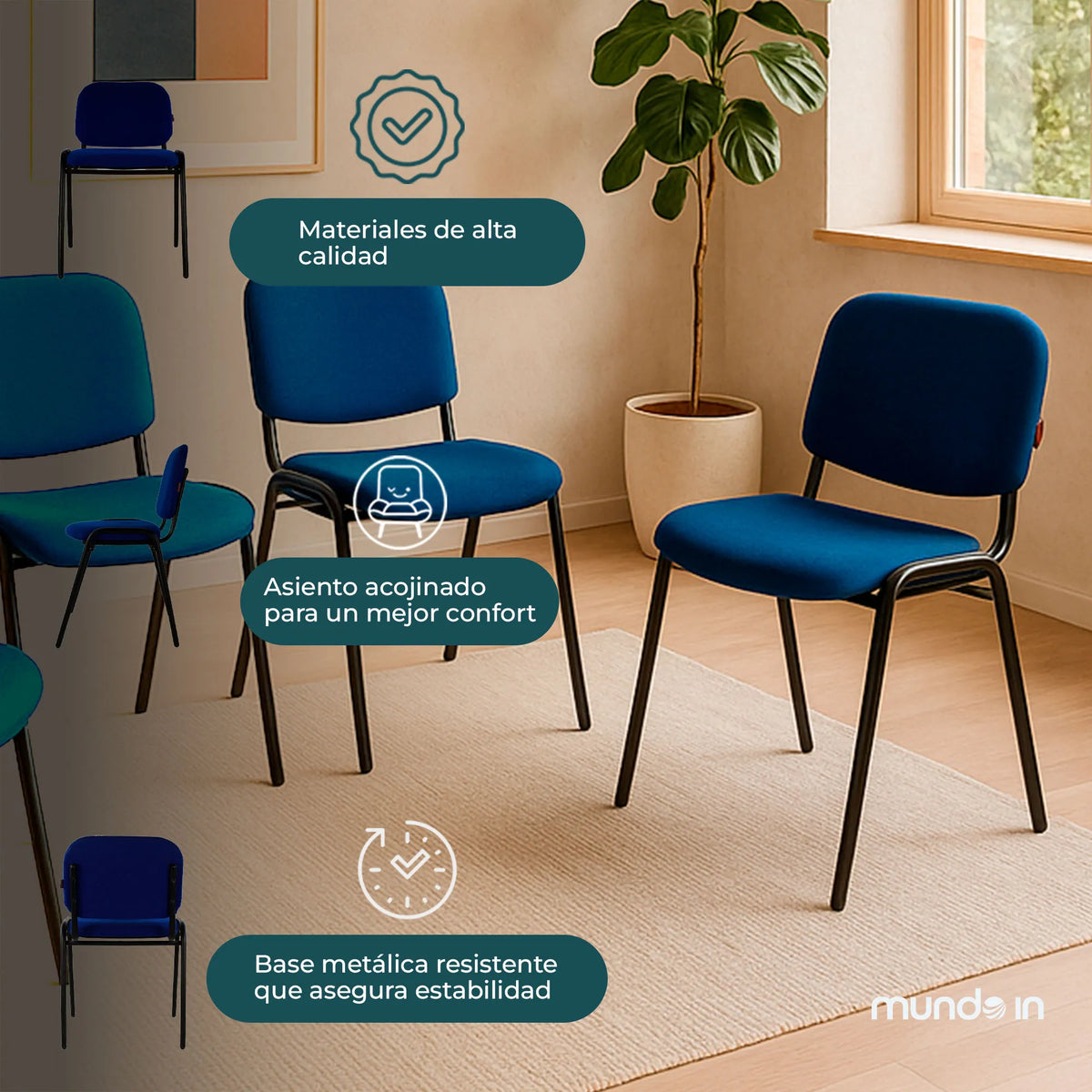 Silla 104Z Tela