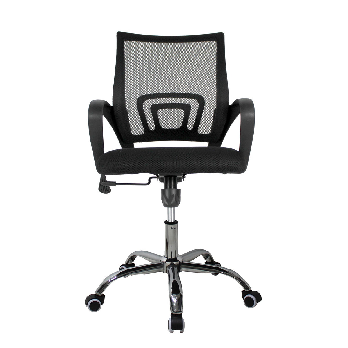 Silla Secretarial JM-107 Mesh Negro