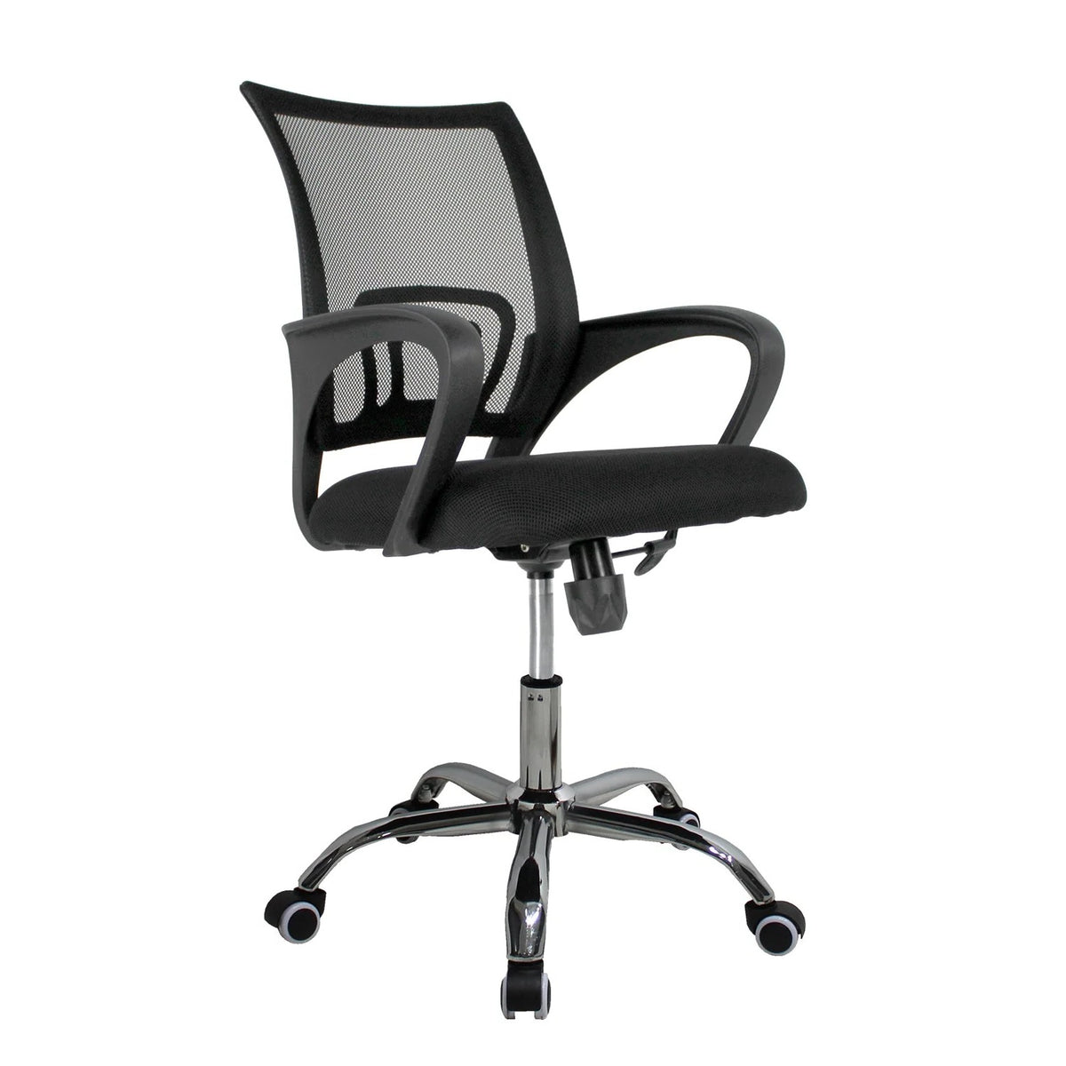 Silla Secretarial JM-107 Mesh Negro
