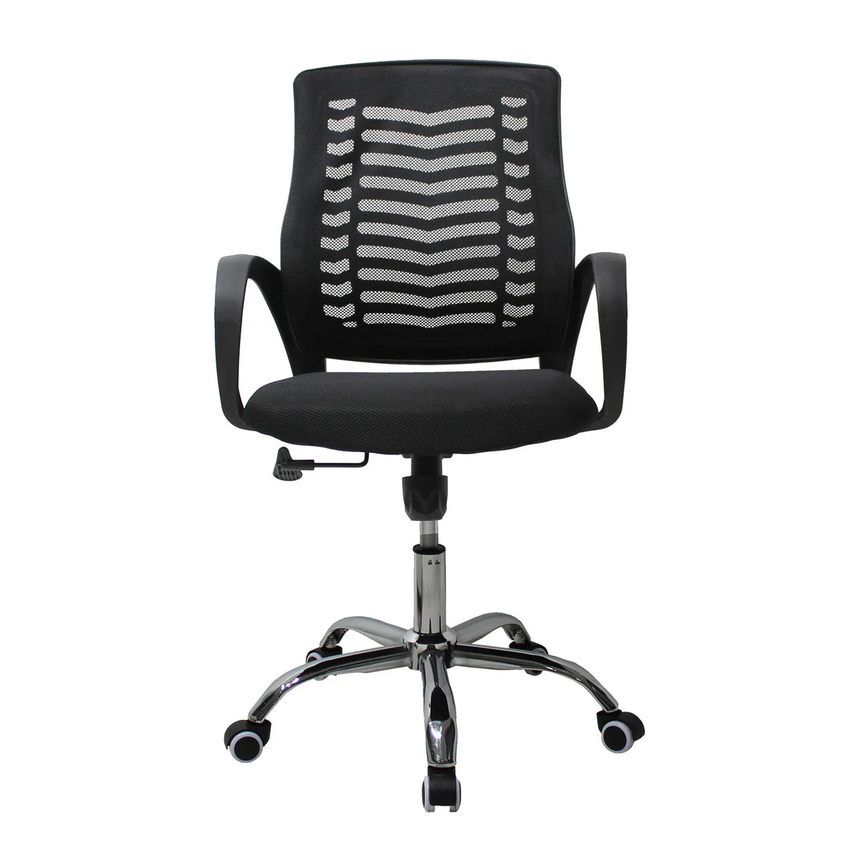 Silla Secretarial JM-108 Mesh Negro
