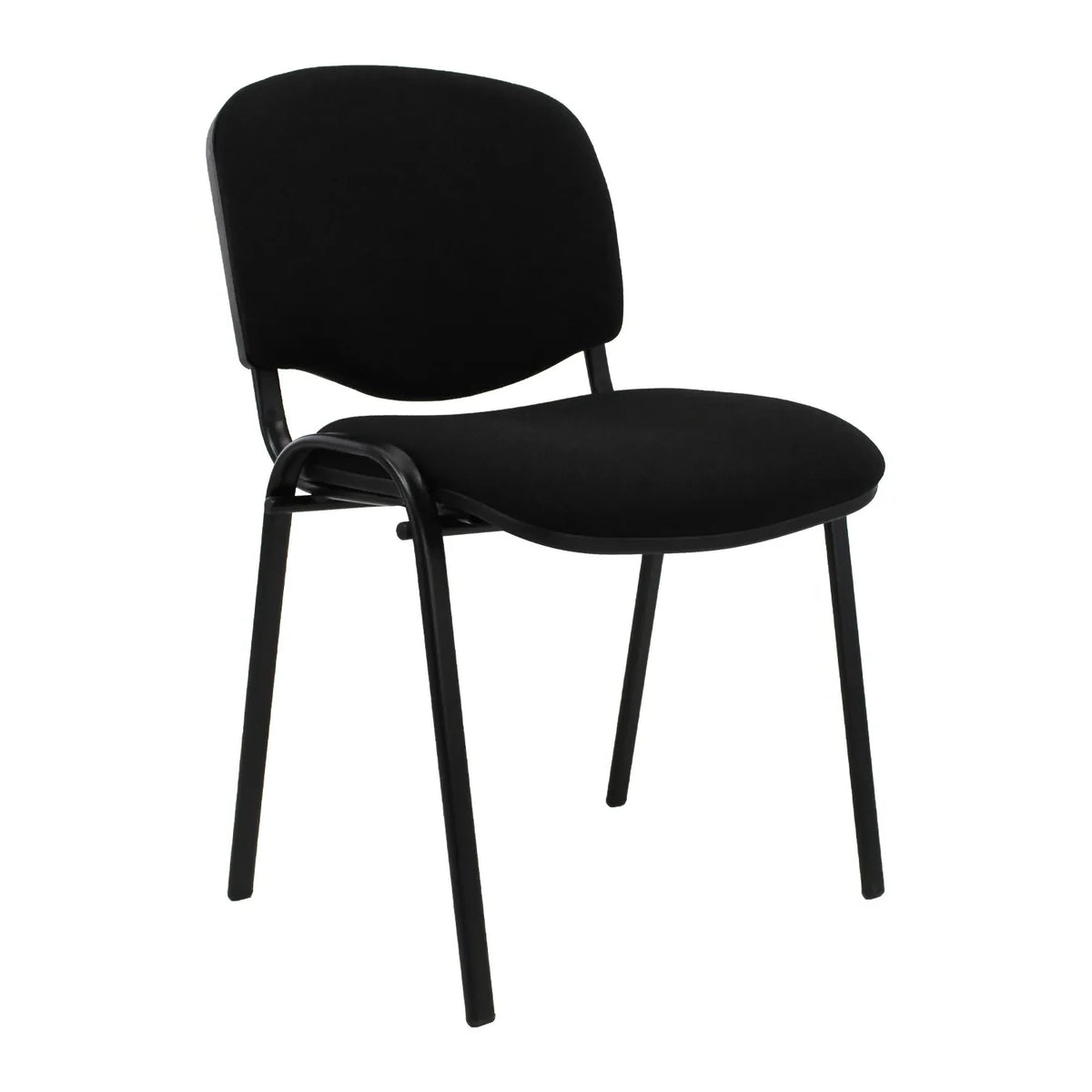 Silla Fija Jm-iso Tela Negra