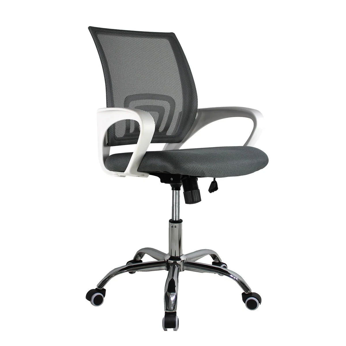 Silla Secretarial JM-107W Mesh Gris