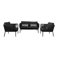 Set de sala Enora con individual y love seat