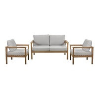 Set de sala Meza con individual y love seat