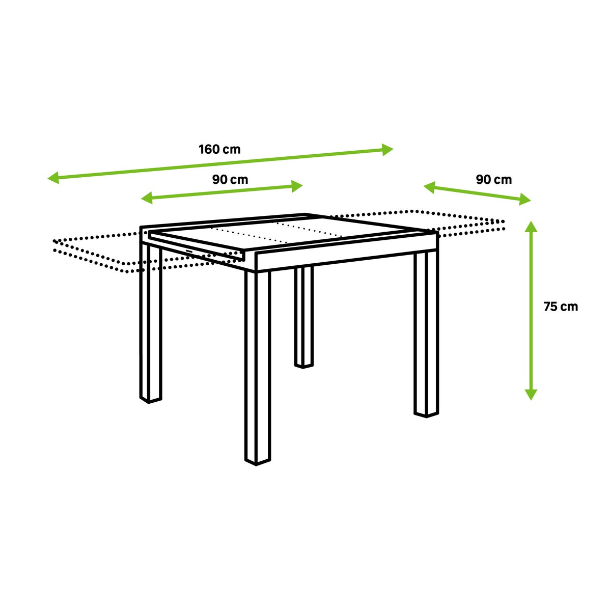 Lyra II mesa de comedor
